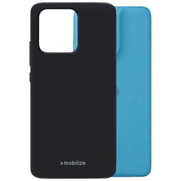 Mobilize TPU Back Cover Svart Motorola Moto G17/G17 Power
