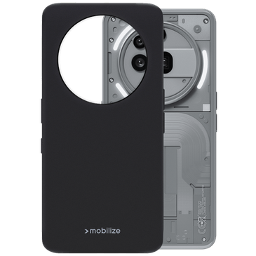 Mobilize TPU Back Cover Black Nothing Phone (3a) Pro