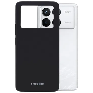 Mobilize TPU Back Cover Noir Poco F6 Pro