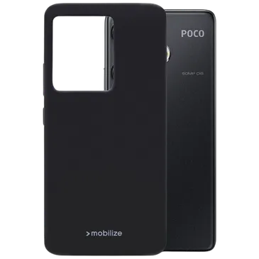Mobilize TPU Back Cover Noir Poco F6