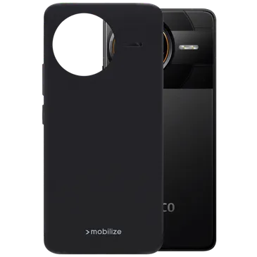 Mobilize TPU Back Cover Black Poco F7 Ultra