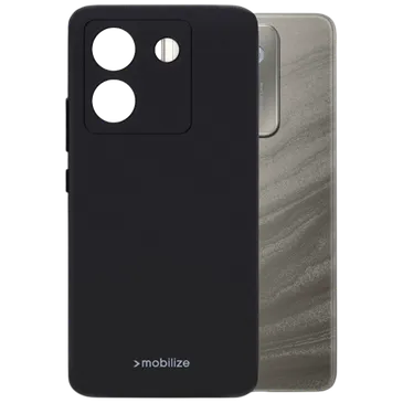 Mobilize TPU Back Cover Black Poco M7 Pro