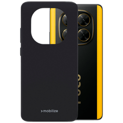 Mobilize TPU Back Cover Black Poco X7