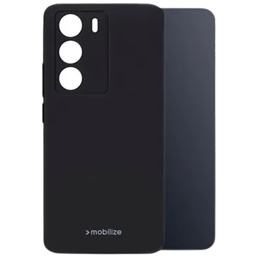Mobilize TPU Back Cover Black Realme 14x 5G