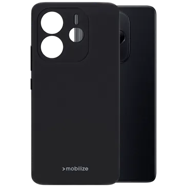 Mobilize TPU Back Cover Black Redmi Note 14 5G