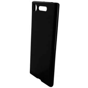 Mobiparts Essential TPU Case Black Sony Xperia XZ1