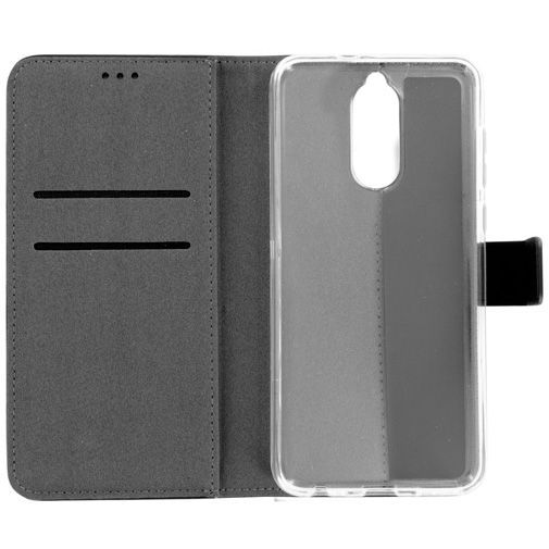 Mobiparts Premium Wallet TPU Case Black Huawei Mate 10 Lite