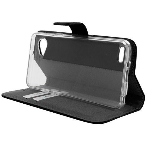 Mobiparts Premium Wallet TPU Case Black LG Q6 (Alpha)