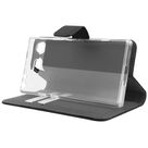 Mobiparts Premium Wallet TPU Case Black Sony Xperia XZ1 Compact