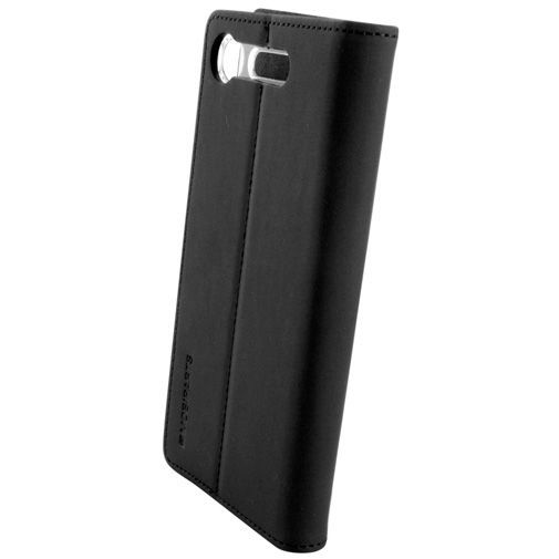 Mobiparts Premium Wallet TPU Case Black Sony Xperia XZ1