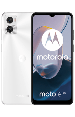 Motorola Moto E22i White