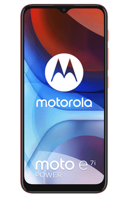 Motorola Moto E7 Power Red