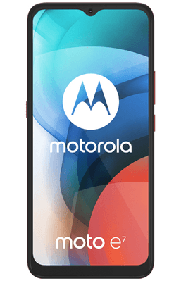 Motorola Moto E7 Red