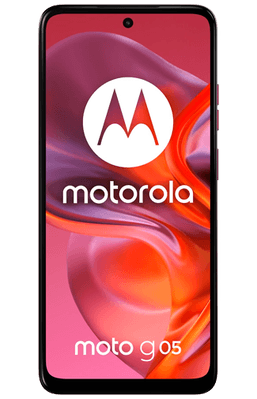 Motorola Moto G05 128GB Rood - kopen - Belsimpel