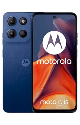 Motorola Moto G15 8GB/128GB Donkerblauw - kopen - Belsimpel