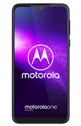Motorola One Macro Blue