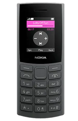 Nokia 105 4G (2023) Zwart