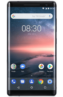 Nokia 8 Sirocco Limited Edition Black