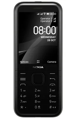 Nokia 8000 4G Zwart