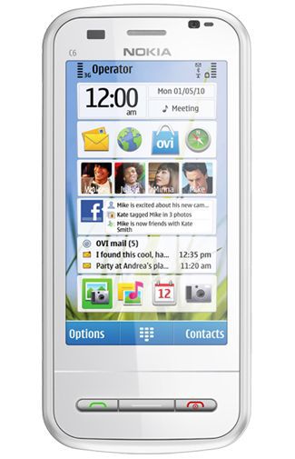 Nokia C6 White