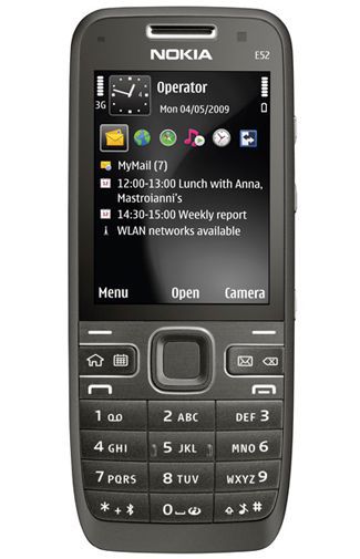 Nokia E52 Navigation Black