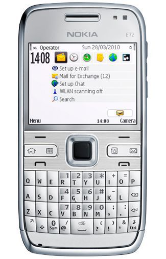 Nokia E72 White