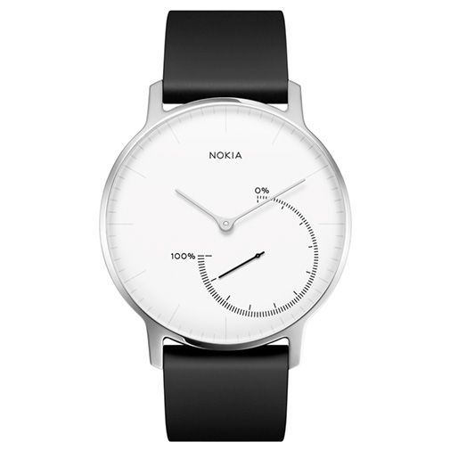 Nokia Smartwatch Type Steel Black White