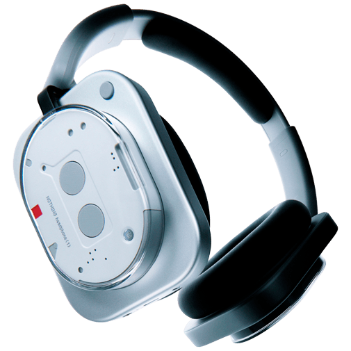 ヘッドホン nothing headphone (1) white Słuchawki Nothing Headphone (1) Noise Cancelling Headphones