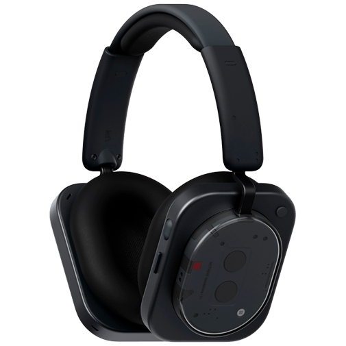ほぼ未使用 Nothing Headphone (1) Black Nothing Headphone (1) Wireless Headphones 80H Battery, Over