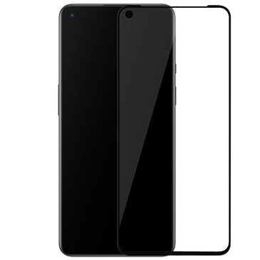 OnePlus 3D Tempered Glass Edge To Edge Screenprotector Black OnePlus 9
