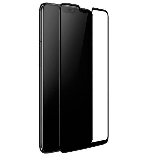 OnePlus 3D Tempered Glass Screenprotector Black OnePlus 6