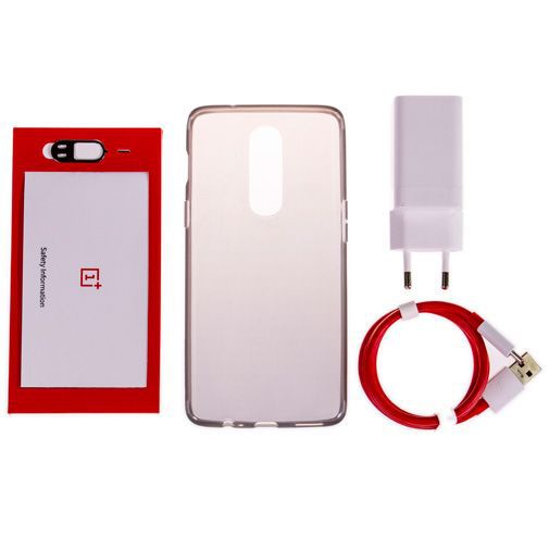 Online OnePlus 6 Silk White 128 GB Unlocked Smartphone w/Case and Charger