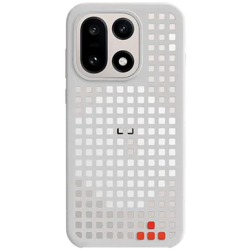 OnePlus Hole-Pattern Back Cover Grey Magnetic OnePlus 15
