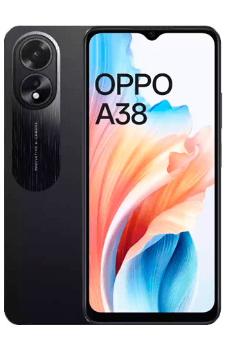 Écran Complet Pour Oppo A38 - Noir - Occasion (fonctionnel)