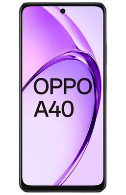 OPPO A40 128GB Sort