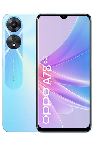 OPPO A78 5G 4GB/128GB Blue - buy - Gomibo.fr