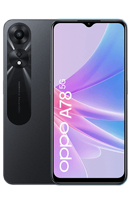 OPPO A78 5G 4GB/128GB Black - buy - Gomibo.lt