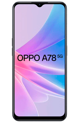 OPPO A78 5G 8GB/256GB Black - buy - Gomibo.fr