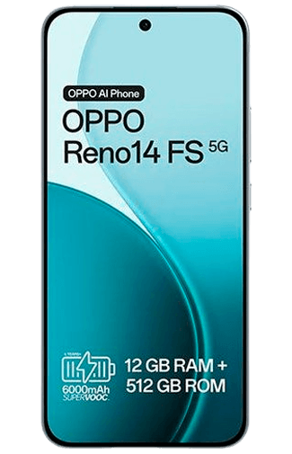 OPPO Reno14 FS 5G 12GB/512GB Blauw