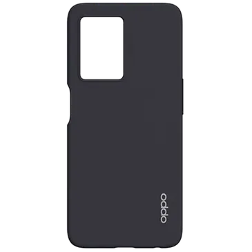 OPPO Siliconen Back Cover Zwart OPPO A77