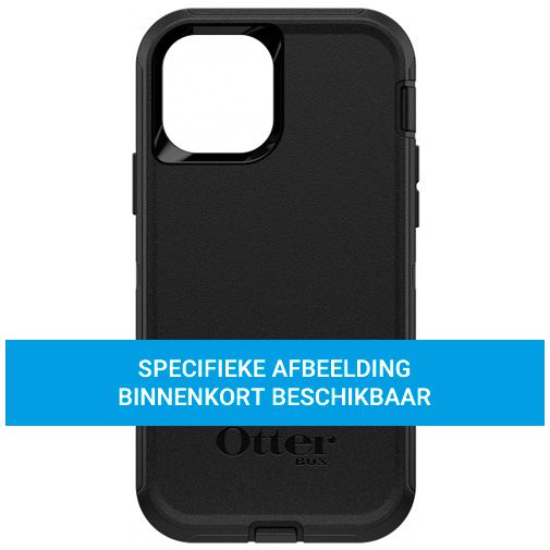 Otterbox Defender Kunststof Back Cover Zwart Apple iPhone 13 Mini