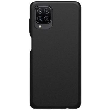 OtterBox React Plastic Back Cover Black Samsung Galaxy A12