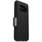 Otterbox Strada Premium Leather Folio Case Black Samsung Galaxy S8+