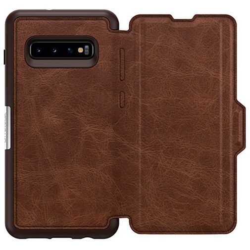 Otterbox Strada Folio Case Brown Samsung Galaxy S10+