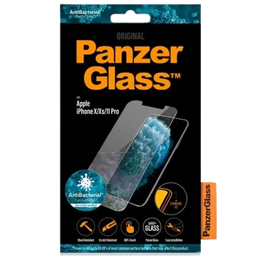 PanzerGlass Tempered Glass Clear Screenprotector Apple iPhone X/Xs/11 Pro