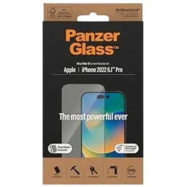 Panzerglass Tempered Glass Edge To Edge Screen Protector Apple iPhone 14 Pro