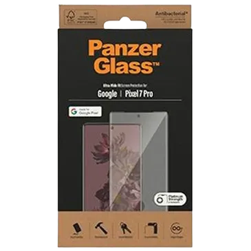 Panzerglass Tempered Glass Edge To Edge Screen Protector Google Pixel 7 Pro