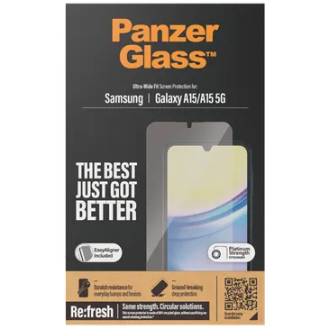 Panzerglass Tempered Glass Edge To Edge Screen Protector Samsung Galaxy A15