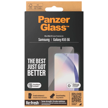 Panzerglass Tempered Glass Edge To Edge Screen Protector Samsung Galaxy A55