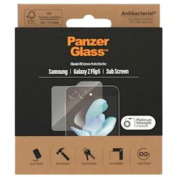 Panzerglass Tempered Glass Edge To Edge Screen Protector Samsung Galaxy Z Flip 5